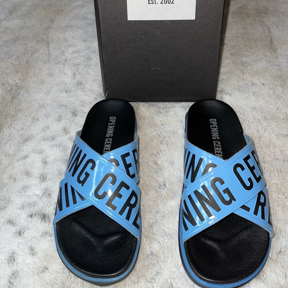 Opening Ceremony Logo Berkeley Strap Sandals